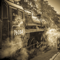 Buy canvas prints of Sheringham Steam Train by Stewart Nicolaou