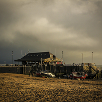 Buy canvas prints of  Stormy Broadstairs by Stewart Nicolaou