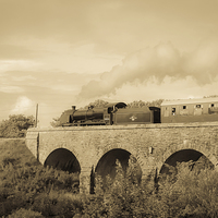 Buy canvas prints of Swanage Steam Railway by Stewart Nicolaou