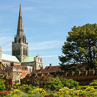 Buy canvas prints of Chichester Cathedral by Stewart Nicolaou