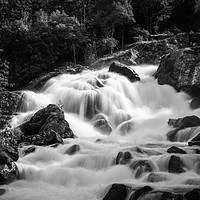 Buy canvas prints of Waterfalls at Geiranger fjord, Norway by Stewart Nicolaou