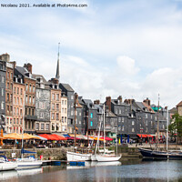 Buy canvas prints of Beautiful Honfleur, France by Stewart Nicolaou