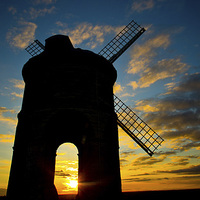 Buy canvas prints of Chesterton Windmill by Colin Brittain