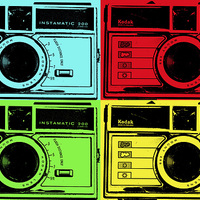 Buy canvas prints of Camera pop art by Colin Brittain