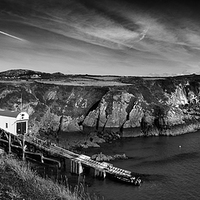Buy canvas prints of St Davids Lifeboat Station by Mark Williams