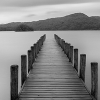 Buy canvas prints of Calm Coniston water by Alan Rampton Photography