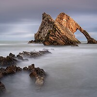Buy canvas prints of Bow Fiddle Rock by Jason Moss