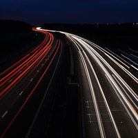 Buy canvas prints of Light Trails by Jason Moss