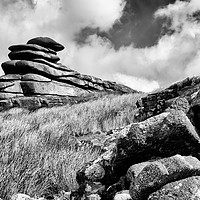 Buy canvas prints of Cheesewring Bodmin Cornwall by Jason Moss