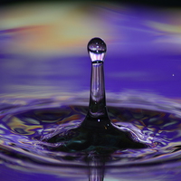 Buy canvas prints of water drops bubbles an crowns by nick wastie