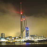 Buy canvas prints of spinnaker tower portsmouth by nick wastie