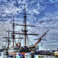 Buy canvas prints of hdr warrior by nick wastie