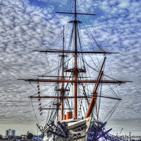 Buy canvas prints of hdr warrior by nick wastie