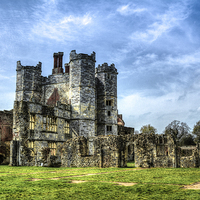 Buy canvas prints of titchfield abbey ruin by nick wastie