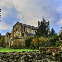 Buy canvas prints of  waltham abbey by nick wastie