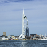 Buy canvas prints of  spinnaker tower by nick wastie