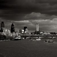 Buy canvas prints of London River Thames by Owen Black