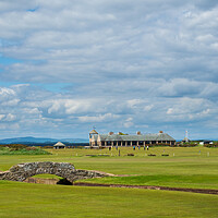 Buy canvas prints of Swilken Bridge, The Old Course, St Andrews. by Tommy Dickson