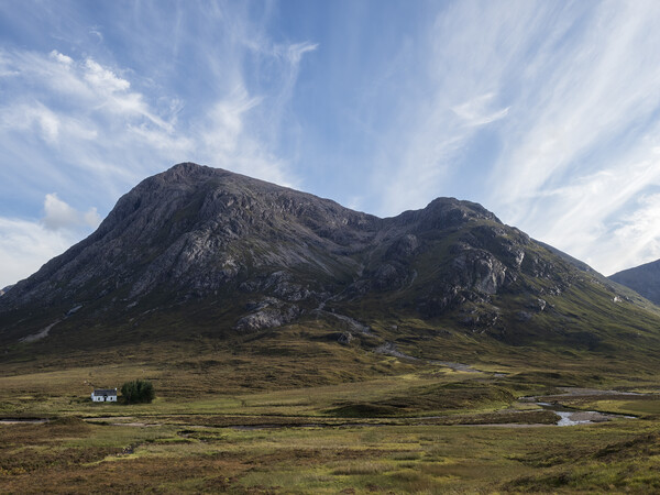 Lagangarbh Cottage, Glencoe.  Picture Board by Tommy Dickson