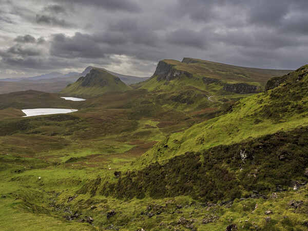 The Quiraing, Isle of Skye.  Picture Board by Tommy Dickson