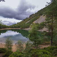 Buy canvas prints of An Lochan Uaine - The Green loch. by Tommy Dickson