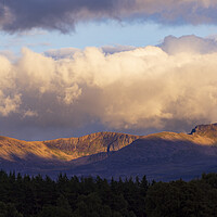 Buy canvas prints of Cairngorm, Stob Coire an t-Sneachda and Cairn Lochan by Tommy Dickson