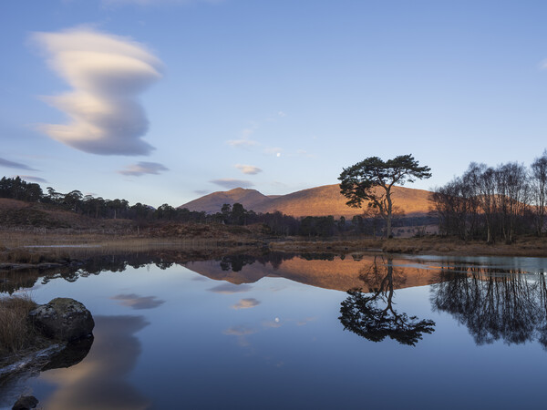 Sunrise at Loch Tulla Picture Board by Tommy Dickson