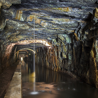 Buy canvas prints of The Enchanting Falkirk Tunnel by Tommy Dickson