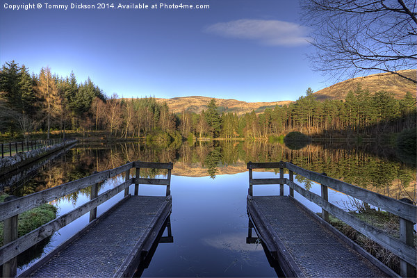 Glencoe Lochan, Scotland. Picture Board by Tommy Dickson