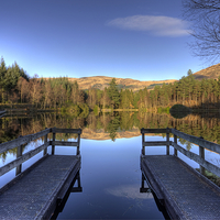 Buy canvas prints of Glencoe Lochan, Scotland. by Tommy Dickson