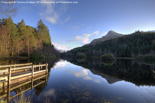 Glencoe Lochan, Scotland. Picture Board by Tommy Dickson