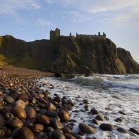 Buy canvas prints of Ruins of Dunnottar Castle by Tommy Dickson