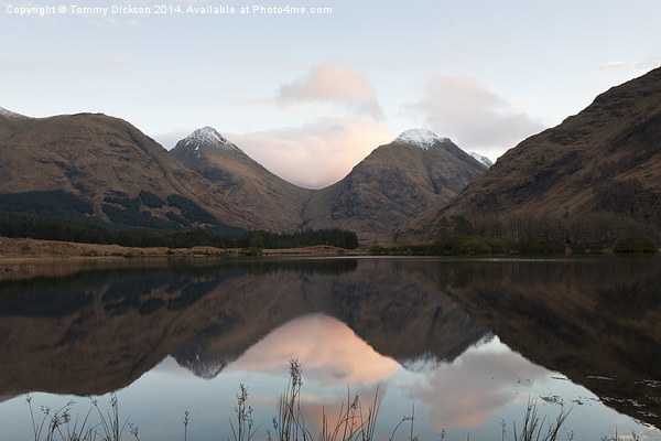 Sunrise in the Scottish Highlands Picture Board by Tommy Dickson