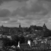 Buy canvas prints of Edinburgh Skyline by Tommy Dickson
