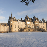 Buy canvas prints of Winter Wonderland at Callendar House by Tommy Dickson