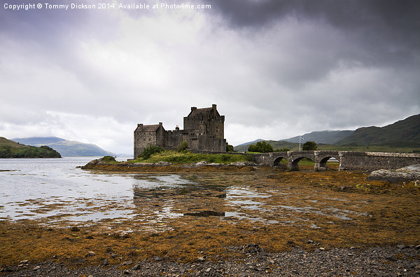 The Enchanting Eilean Donan Castle Picture Board by Tommy Dickson