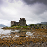 Buy canvas prints of The Enchanting Eilean Donan Castle by Tommy Dickson