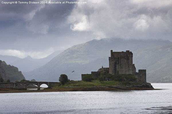 Enchanting Eilean Donan Castle Picture Board by Tommy Dickson