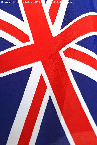 Union Flag Picture Board by Tommy Dickson