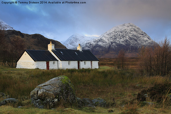 Black Rock Cottage, Glencoe. Picture Board by Tommy Dickson