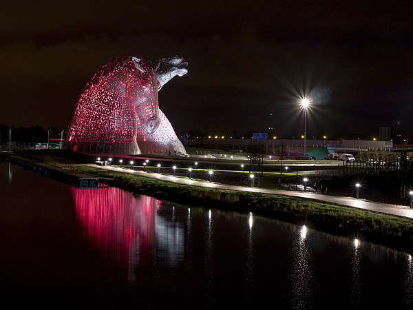 The Kelpies. Picture Board by Tommy Dickson