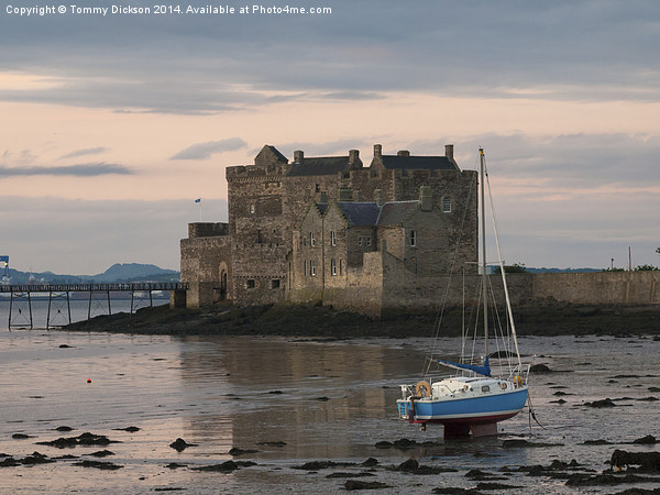 Majestic Blackness Castle A Fortress That Defies T Picture Board by Tommy Dickson