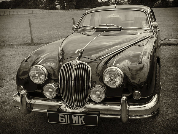 The Timeless Elegance of the Jaguar Mk2 Picture Board by Tommy Dickson