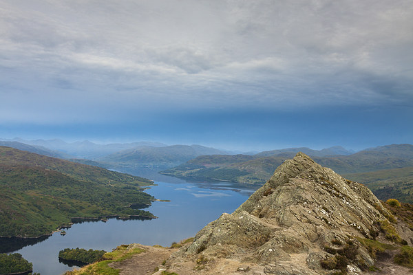  Ben A'an and Loch Katrine. Picture Board by Tommy Dickson