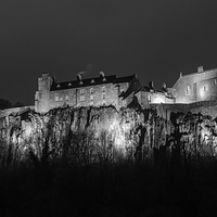 Buy canvas prints of  Stirling Castle At Night. by Tommy Dickson