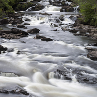 Buy canvas prints of  Falls Of Dochart, Killin, Scotland. by Tommy Dickson
