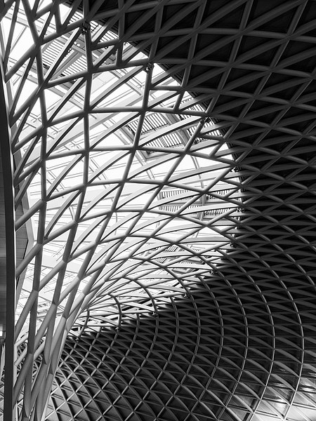  Kings Cross Station Concourse. Picture Board by Tommy Dickson