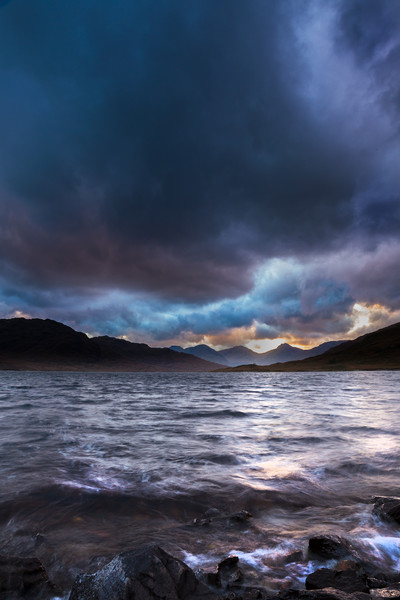 Moody Drama on Loch Arklet Picture Board by Tommy Dickson