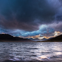 Buy canvas prints of Moody Drama on Loch Arklet by Tommy Dickson