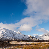Buy canvas prints of Rannoch Moor Panorama.  by Tommy Dickson